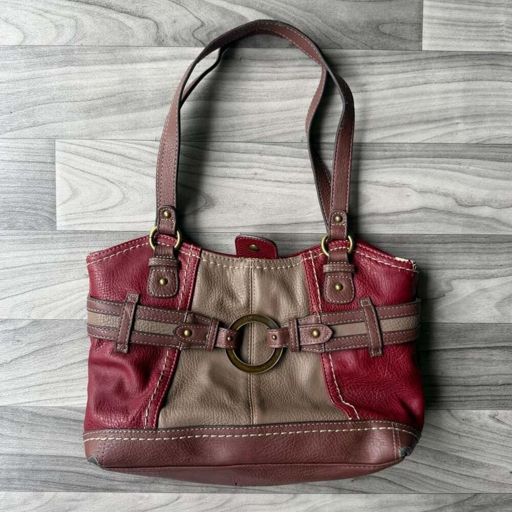 B.O.C Born Concept Y2K Colorblock Shoulder Bag